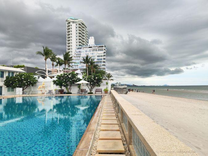 รูป ให้เช่าคอนโด: บ้านปลายหาดขาว หัวหิน ติดทะเล! (Rt-01) - รูปที่ 31/34