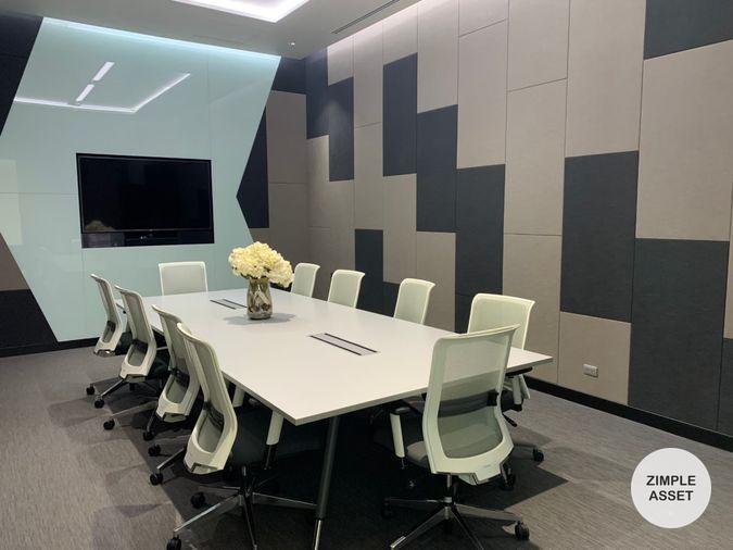 picture Service office space for rent on 66 Tower building in Phra Khanong area, near BTS Udomsuk. Complete facilities and office equipment. - 12/16