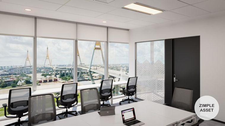 picture Service office on Kingsbridge Tower, Rama 3, with luxurious decoration and modern technology. - 8/11
