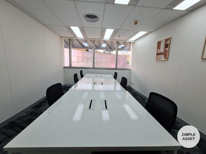 picture Fully furnished office space for rent featuring modern-style decor and fully equipped with essential office furniture for immediate use. - 13/29
