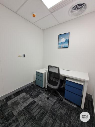 picture Fully furnished office space for rent featuring modern-style decor and fully equipped with essential office furniture for immediate use. - 7/29