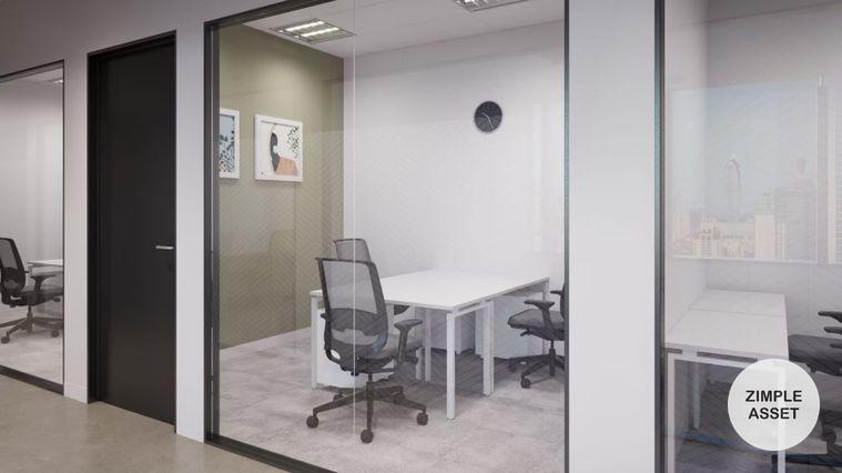 picture Service office on Kingsbridge Tower, Rama 3, with luxurious decoration and modern technology. - 11/11