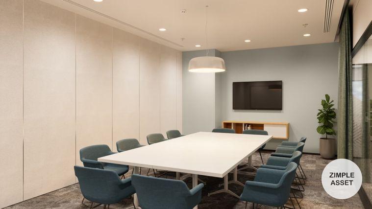 picture Service office on Kingsbridge Tower, Rama 3, with luxurious decoration and modern technology. - 10/11