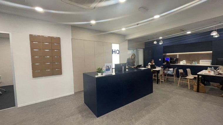 picture Office space for rent at Ratchada One Building. decorated in a simple and comfortable style, with complete furniture and office equipment. - 6/9
