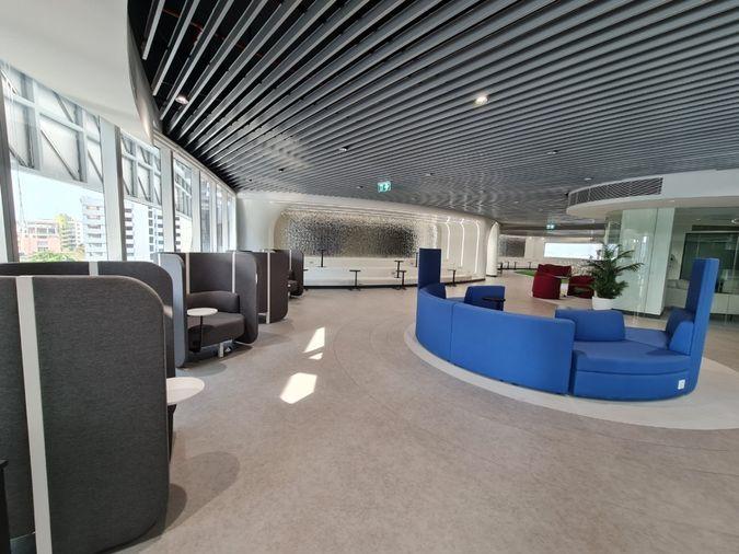 picture Fully furnished office space for rent  featuring modern-style decor and fully equipped with essential office furniture for immediate use. - 3/29