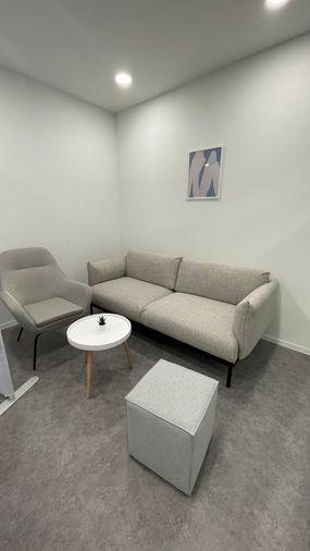 picture Office space for rent at Ratchada One Building. decorated in a simple and comfortable style, with complete furniture and office equipment. - 7/9