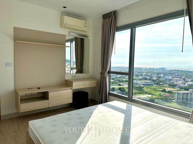 picture For rent: Casalunar mesto 2 bedrooms, 2 bathrooms, 25th floor, sea view, 67 sq m, ready to move in - 17/24