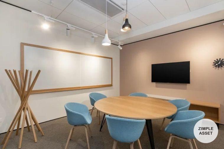 picture Serviced Office for Rent at Charter Square. Stunning view of the Chao Phraya River. This fully equipped serviced office meets all the needs,near BTS. - 3/11