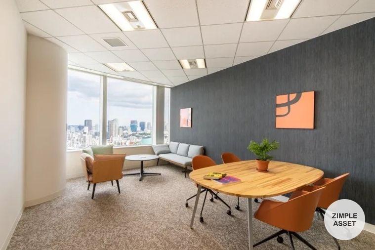 picture Serviced Office for Rent at Sermmit Tower Asoke. Offering flexible rental term, starting 1 month, Fully equipped with office furniture and facilities. - 3/11