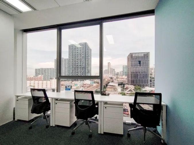 รูป พื้นที่สำนักงานให้เช่าที่ Sukhumvit Hills ในย่านบางจาก ด้วยอาคารกระจกสูง 19 ชั้น ติดถนนสุขุมวิท สัญญาเช่าแบบยืดหยุ่น ตอบโจทย์ทุกความต้องการของการทำงาน - รูปที่ 4/11