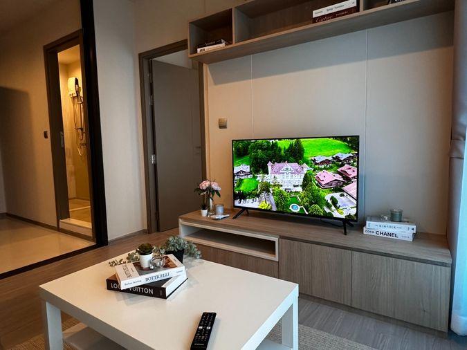 รูป Life Asoke Hype ไลฟ์ อโศก ไฮป์ , 1 bed 1 bath แต่งสวย ราคาเพียง 21,000 บาท กั้นห้องเป็นสัดส่วน    Line : @apopplace - รูปที่ 10/11