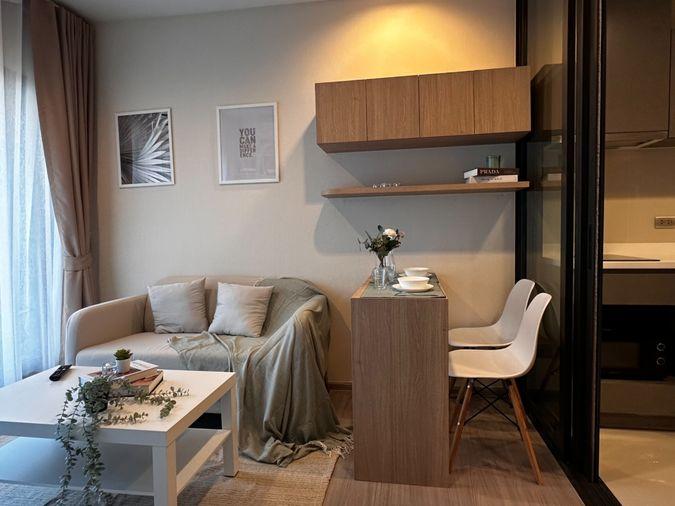 รูป Life Asoke Hype ไลฟ์ อโศก ไฮป์ , 1 bed 1 bath แต่งสวย ราคาเพียง 21,000 บาท กั้นห้องเป็นสัดส่วน    Line : @apopplace - รูปที่ 9/11