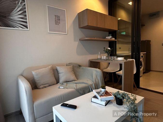 รูป Life Asoke Hype ไลฟ์ อโศก ไฮป์ , 1 bed 1 bath แต่งสวย ราคาเพียง 21,000 บาท กั้นห้องเป็นสัดส่วน Line : @apopplace - รูปที่ 2/11