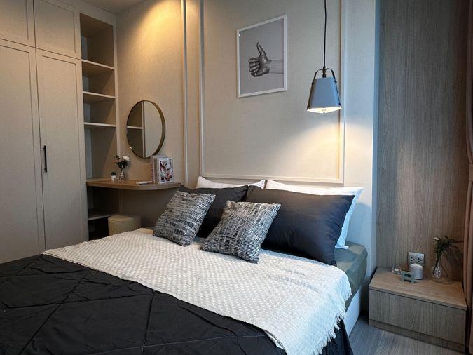 รูป Life Asoke Hype ไลฟ์ อโศก ไฮป์ , 1 bed 1 bath แต่งสวย ราคาเพียง 21,000 บาท กั้นห้องเป็นสัดส่วน    Line : @apopplace - รูปที่ 4/11