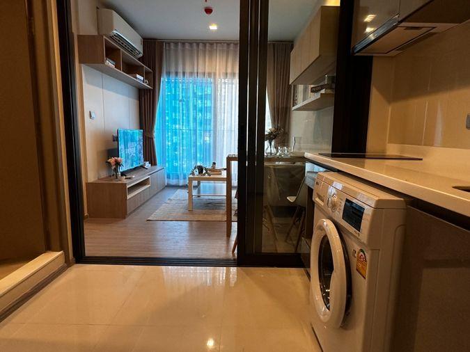 รูป Life Asoke Hype ไลฟ์ อโศก ไฮป์ , 1 bed 1 bath แต่งสวย ราคาเพียง 21,000 บาท กั้นห้องเป็นสัดส่วน    Line : @apopplace - รูปที่ 7/11