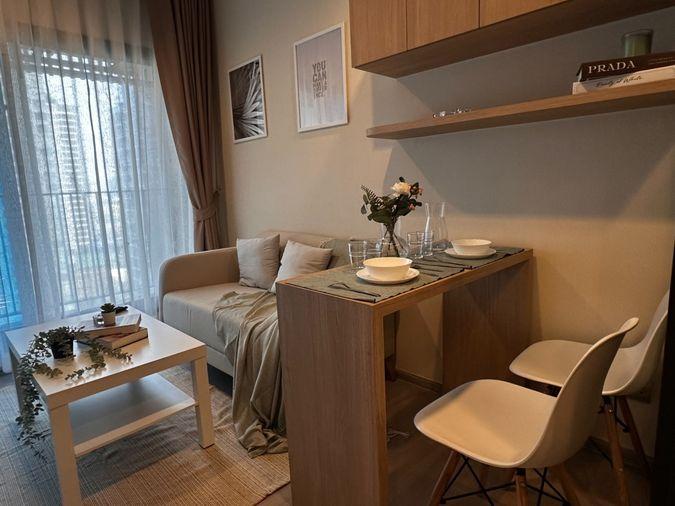รูป Life Asoke Hype ไลฟ์ อโศก ไฮป์ , 1 bed 1 bath แต่งสวย ราคาเพียง 21,000 บาท กั้นห้องเป็นสัดส่วน    Line : @apopplace - รูปที่ 8/11