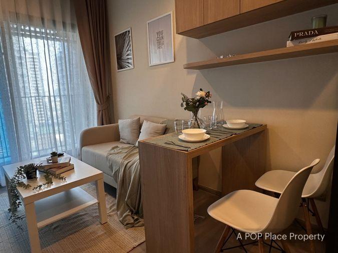 รูป Life Asoke Hype ไลฟ์ อโศก ไฮป์ , 1 bed 1 bath แต่งสวย ราคาเพียง 21,000 บาท กั้นห้องเป็นสัดส่วน Line : @apopplace - รูปที่ 8/11