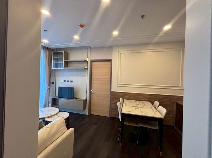 รูป 💎ให้เช่า Sapphire Condo พระราม 3 | 2 ห้องนอน วิวแม่น้ำ | แต่งครบ 53.78 ตร.ม. | เพียง 30,000 บ./ด. 🚗 - รูปที่ 2/27