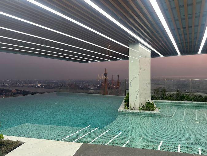 รูป 💎ให้เช่า Sapphire Condo พระราม 3 | 2 ห้องนอน วิวแม่น้ำ | แต่งครบ 53.78 ตร.ม. | เพียง 30,000 บ./ด. 🚗 - รูปที่ 24/27