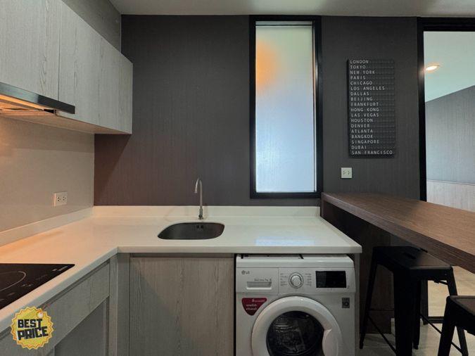 รูป BESTPRICE ให้เช่า Life Asoke ห้องใหญ่ เฟอร์ครบ ราคาพิเศษ  - รูปที่ 8/13