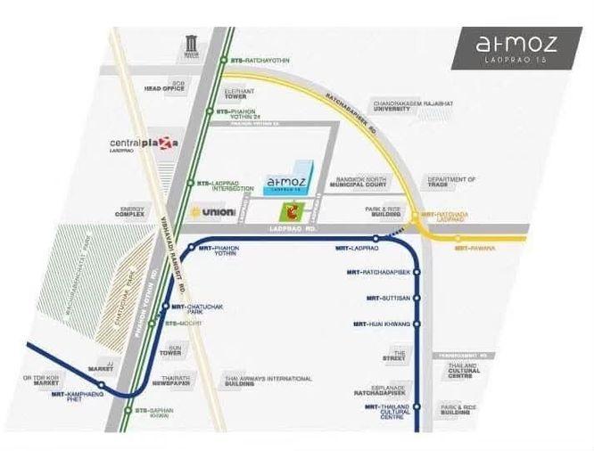 รูป 🍃Owppp310525🍃 คอนโด Atmoz ลาดพร้าว 15 (Low-Rise) - รูปที่ 2/6