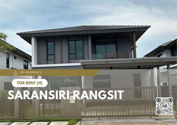 picture Single house for rent ✨ Saransiri Rangsit ✨ 4 bedrooms, 3 bathrooms, fully furnished and equipped with appliances - 1/7