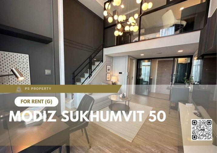 picture For rent 📍 MODIZ Sukhumvit 50 📍 Near BTS On Nut, complete with furniture and appliances - 1/8