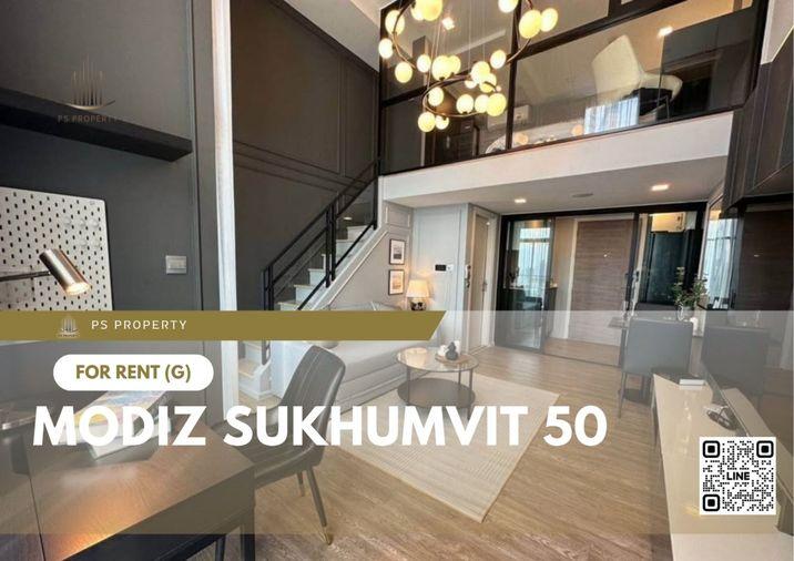 picture For rent 📍 MODIZ Sukhumvit 50 📍 Near BTS On Nut, complete with furniture and appliances - 1/8