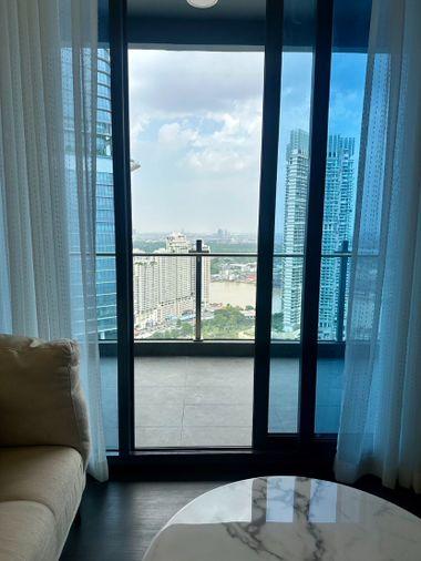 รูป 💎ให้เช่า Sapphire Condo พระราม 3 | 2 ห้องนอน วิวแม่น้ำ | แต่งครบ 53.78 ตร.ม. | เพียง 30,000 บ./ด. 🚗 - รูปที่ 13/27