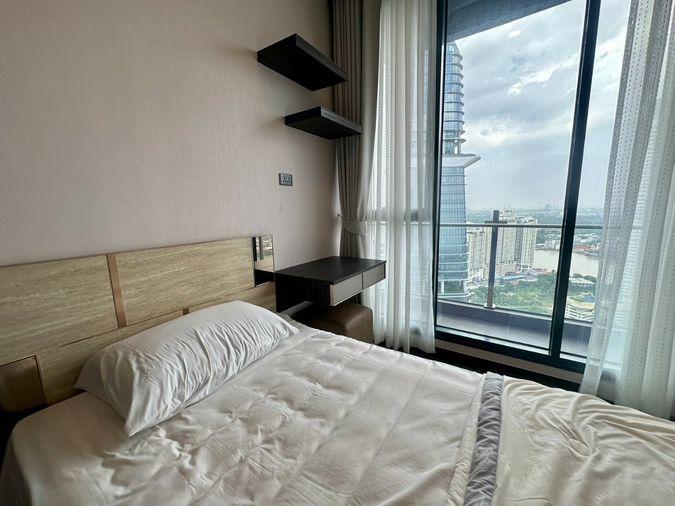 รูป 💎ให้เช่า Sapphire Condo พระราม 3 | 2 ห้องนอน วิวแม่น้ำ | แต่งครบ 53.78 ตร.ม. | เพียง 30,000 บ./ด. 🚗 - รูปที่ 7/27