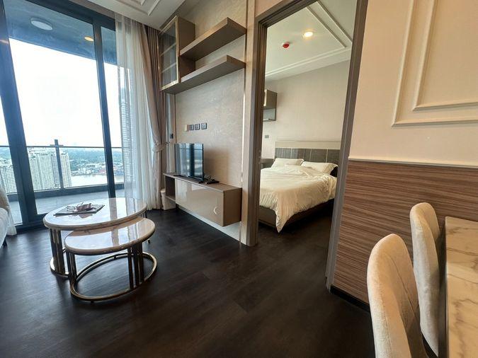รูป 💎ให้เช่า Sapphire Condo พระราม 3 | 2 ห้องนอน วิวแม่น้ำ | แต่งครบ 53.78 ตร.ม. | เพียง 30,000 บ./ด. 🚗 - รูปที่ 17/27