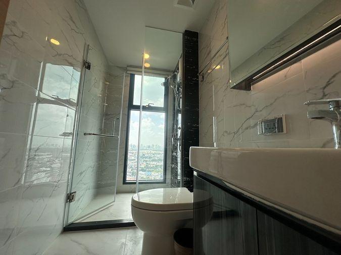 รูป 💎ให้เช่า Sapphire Condo พระราม 3 | 2 ห้องนอน วิวแม่น้ำ | แต่งครบ 53.78 ตร.ม. | เพียง 30,000 บ./ด. 🚗 - รูปที่ 9/27