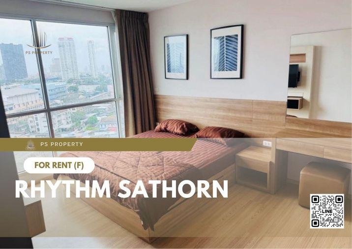 picture For rent ✨ Rhythm Sathorn ✨ Fully furnished and equipped, near BTS Saphan Taksin - 1/11