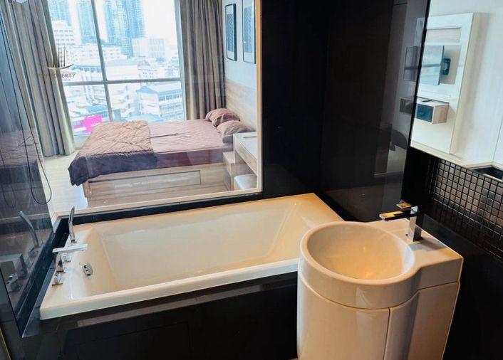 picture For rent ✨ Rhythm Sathorn ✨ Fully furnished and equipped, near BTS Saphan Taksin - 10/11