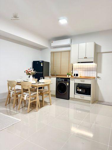 รูป ทาวน์เฮ้าส์ให้เช่า 📍 Pleno Sukhumvit-Bangna 2 📍 3 ห้องนอน 2 ห้องน้ำ เฟอร์นิเจอร์ และ เครื่องใช้ไฟฟ้าครบ - รูปที่ 7/10
