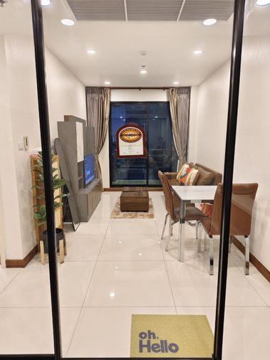 รูป ให้เช่า 📍 Supalai Premier Charoen Nakhon 📍ติด BTS คลองสาน 100 เมตร ใจกลางเมืองสาทร อุปกรณ์เครื่องใช้ไฟฟ้า ครบ - รูปที่ 4/9