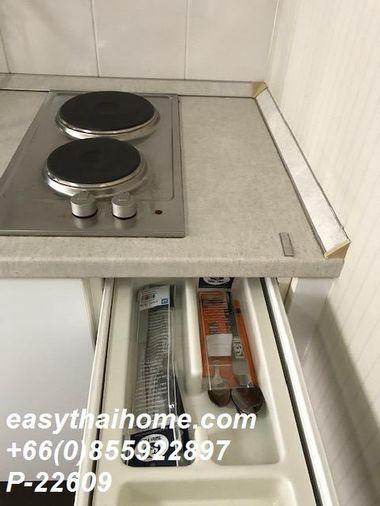 picture P-22609 Ready to Move In! The Clover 1 Bed Near MRT [25,000 THB] | Line Id @easythaihome | +66(0)85-592-2897 - 2/11