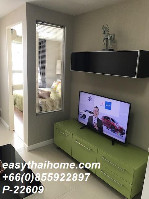 รูป P-22609 พร้อมอยู่! เดอะ โคลเวอร์ 1 นอน ใกล้ MRT [25,000 บาท] | Line Id @easythaihome | 085-592-2897 - รูปที่ 6/11