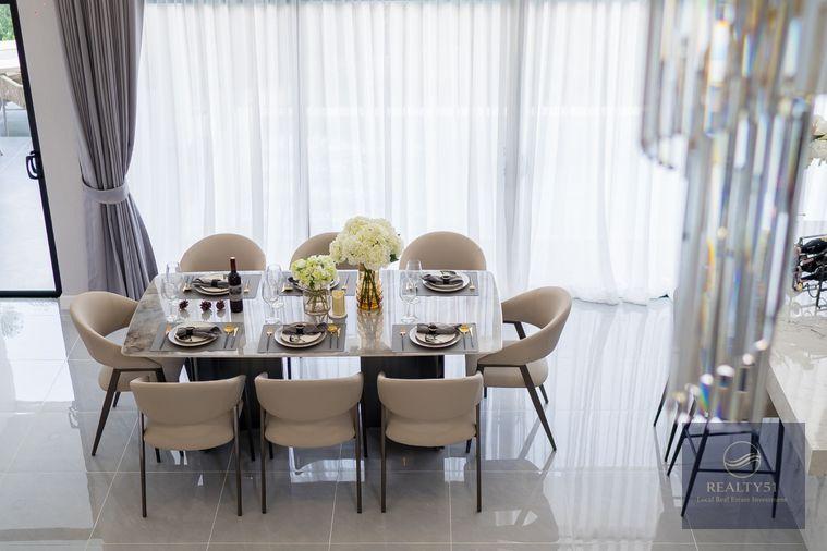 รูป Thamber Pool Villa บ้านพูลวิลล่าสร้างใหม่ ห้วยใหญ่-พัทยา ตกแต่งเสร็จพร้อมอยู่ พร้อมทำธุรกิจ ไม่เสียค่าส่วนกลาง - รูปที่ 4/9