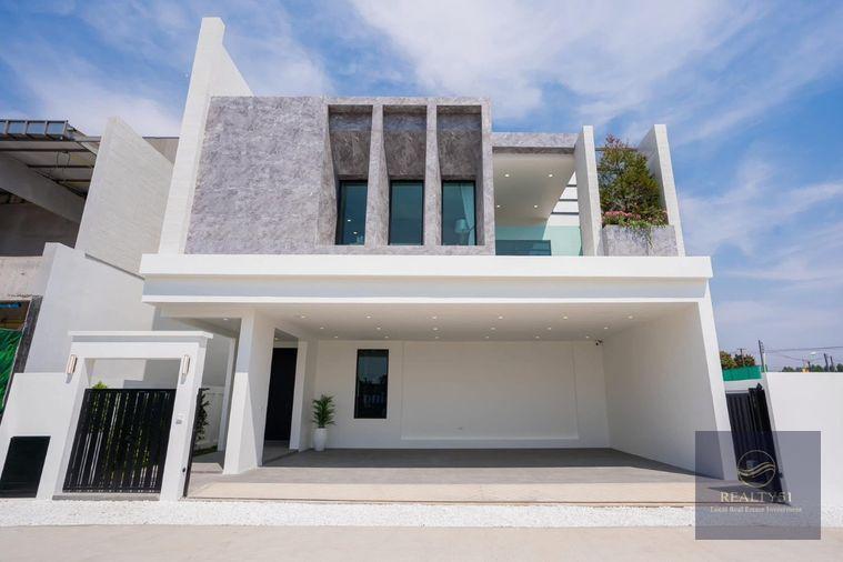 รูป Thamber Pool Villa บ้านพูลวิลล่าสร้างใหม่ ห้วยใหญ่-พัทยา ตกแต่งเสร็จพร้อมอยู่ พร้อมทำธุรกิจ ไม่เสียค่าส่วนกลาง - รูปที่ 7/9
