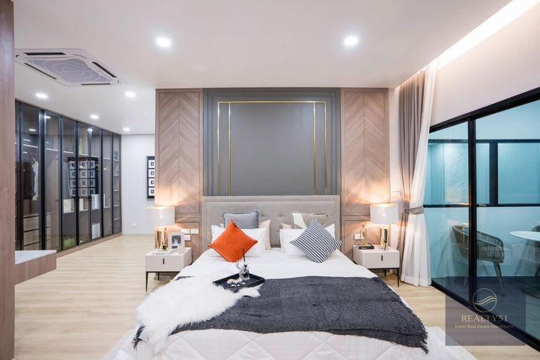 รูป Thamber Pool Villa บ้านพูลวิลล่าสร้างใหม่ ห้วยใหญ่-พัทยา ตกแต่งเสร็จพร้อมอยู่ พร้อมทำธุรกิจ ไม่เสียค่าส่วนกลาง - รูปที่ 5/9