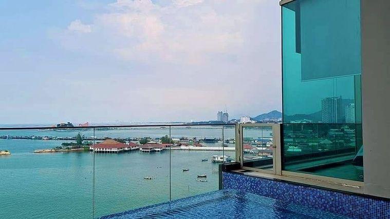รูป ขายคอนโดศรีราชา โครงการติดทะเล ใจกลางเมือง มารีน่า เบย์ ฟร้อนท์  - รูปที่ 5/8