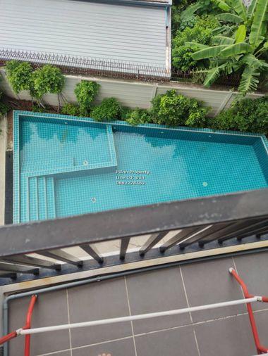 picture Corner unit Pool view have front-door washer cheapest For sale The Grand Wutthkat near BTS Wutthkat  - 10/10