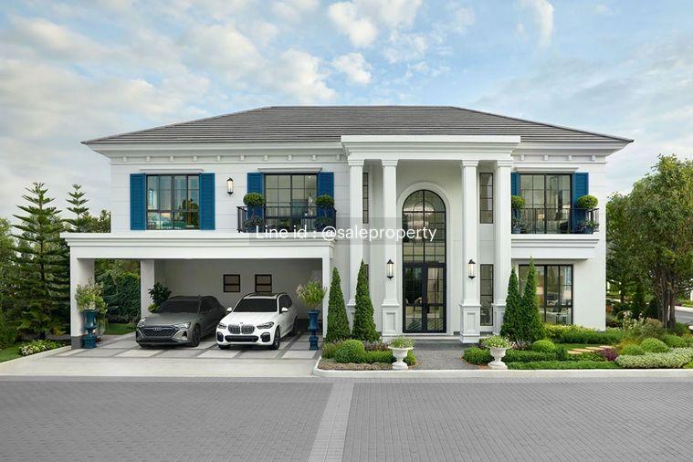 รูป โครงการใหม่ เศรษฐสิริ บางนา กม.10 บ้านเดี่ยวหรูตกแต่งสไตล์ Georgian เริ่ม25-40 ลบ. - รูปที่ 1/6