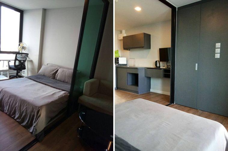 รูป โทรศัพท์ 099-269-6659 คอนโด เอสต้า บลิซ ใกล้รถไฟฟ้าสีชมพู เศรษฐบุตรบำเพ็ญ ขนาด 1 ห้องนอน ตกแต่งครบ - รูปที่ 5/11