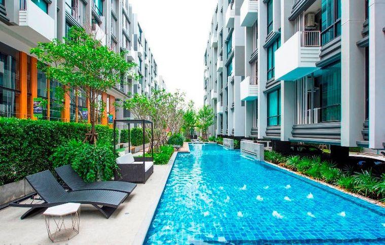 รูป โทรศัพท์ 099-269-6659 คอนโด เอสต้า บลิซ ใกล้รถไฟฟ้าสีชมพู เศรษฐบุตรบำเพ็ญ ขนาด 1 ห้องนอน ตกแต่งครบ - รูปที่ 8/11
