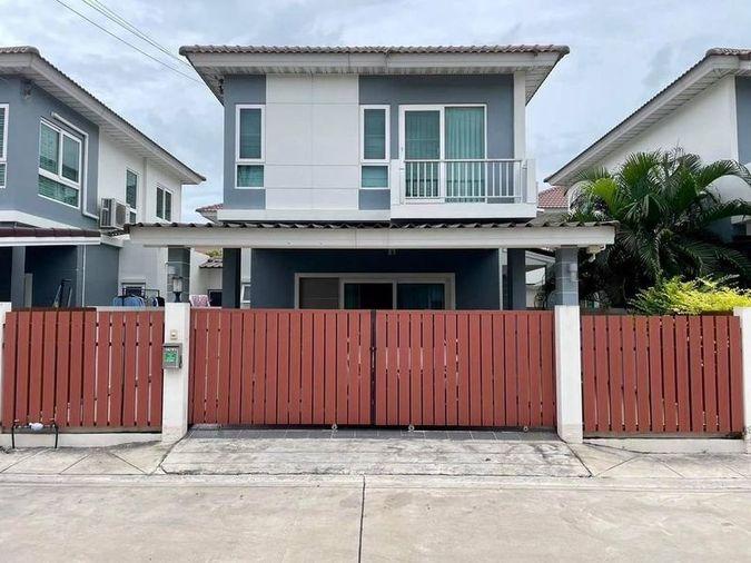 picture Second-hand semi-detached house for sale, Supalai Ville Bangsaen project, Chonburi - 1/18