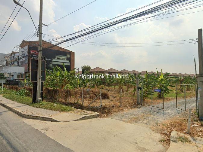 รูป ขายที่ดิน 2-3-71.8 ไร่ ติดถนนนครอินทร์ อำเภอบางกรวย จังหวัดนนทบุรี - รูปที่ 1/5
