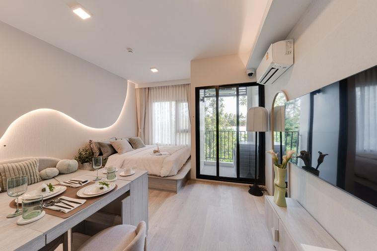 รูป COBE รัชดา-พระราม 9 คอนโดไลฟ์สไตล์ใหม่ใจกลาง NEW CBD รองรับ Pet Friendly แต่งครบ เริ่ม 2.89 ล้าน* - รูปที่ 3/12