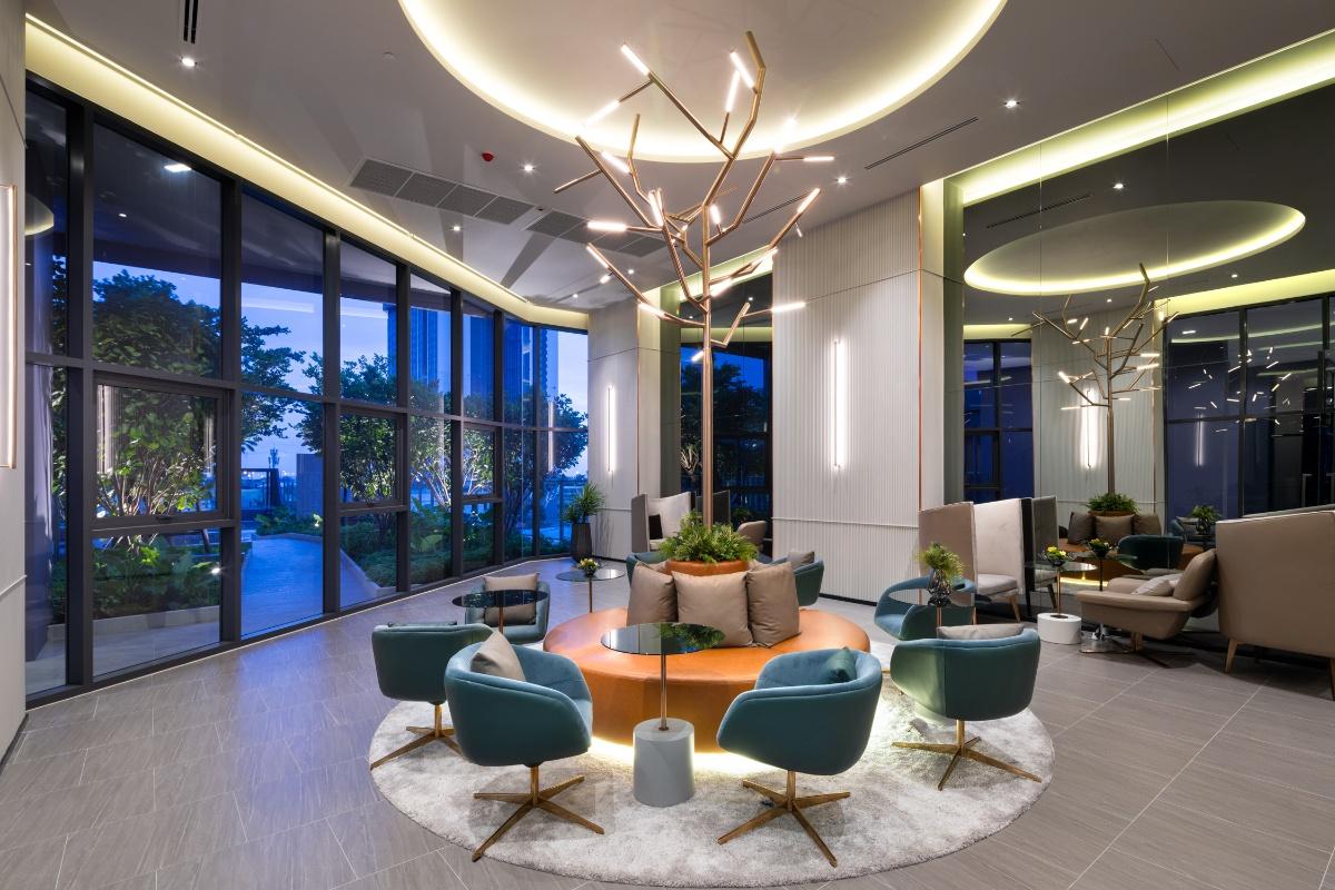 รูป ให้เช่า Ideo สุขุมวิท-พระราม4 ห้องแบบ 1 ห้องนอน บิ้วอินทั้งห้อง เพียง 400 บีทีเอสพระโขนง สวนกลางสวยมาก พื้นที่ทำงานเยอะ พร้อมเข้าอยู่✨ - รูปที่ 22/27